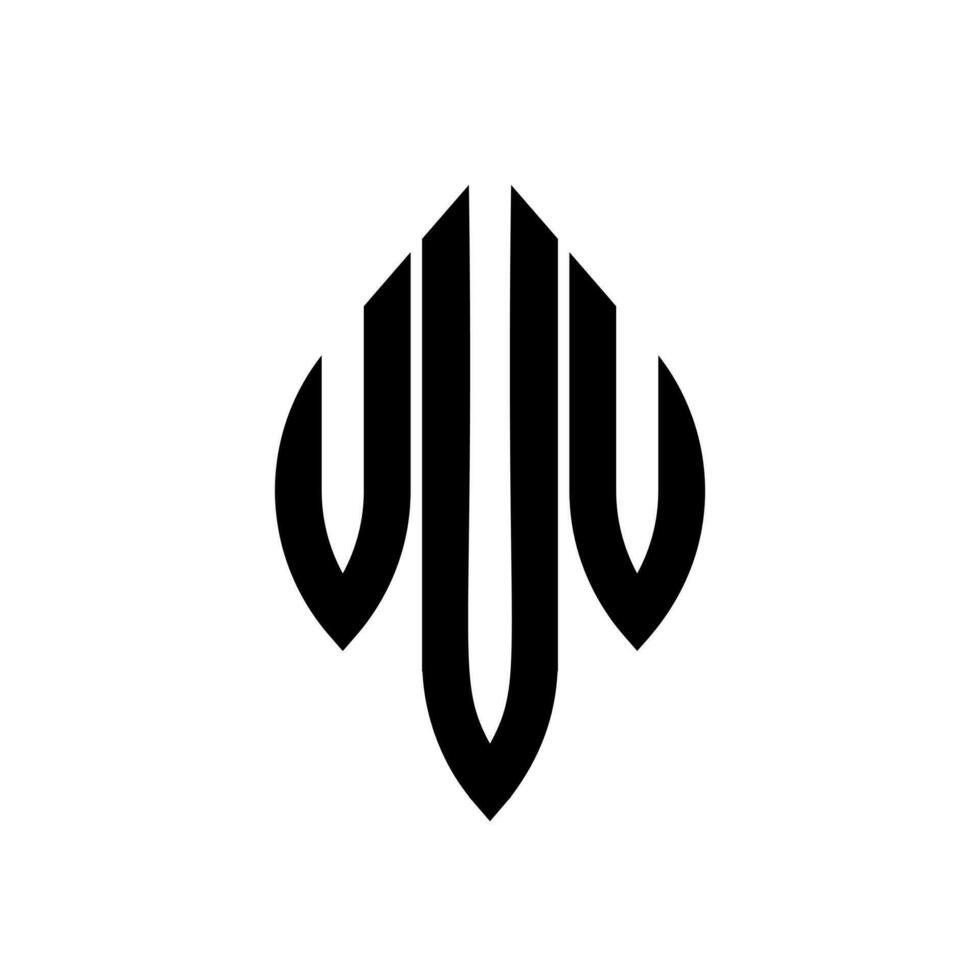 logo v kromme ruit uitgebreid monogram 3 brieven alfabet doopvont logo logotype borduurwerk vector