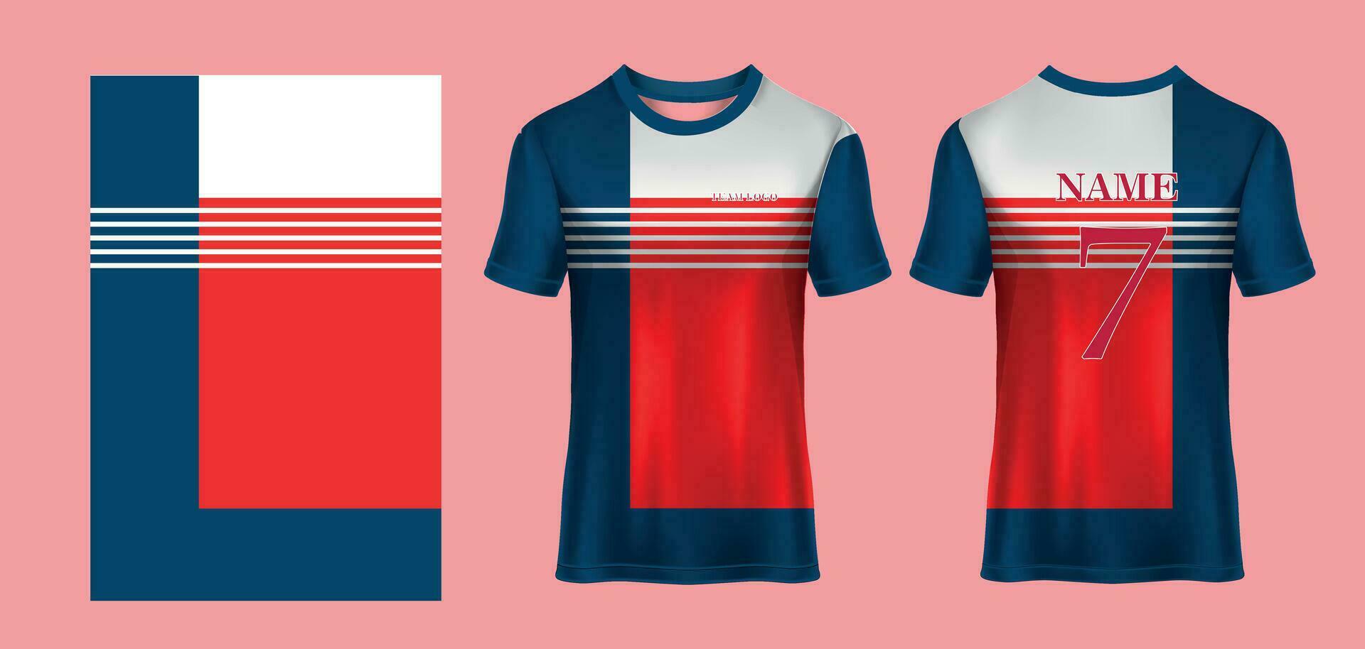 sport- slijtage Jersey vector