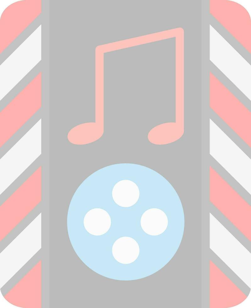 soundtrack vector icoon ontwerp