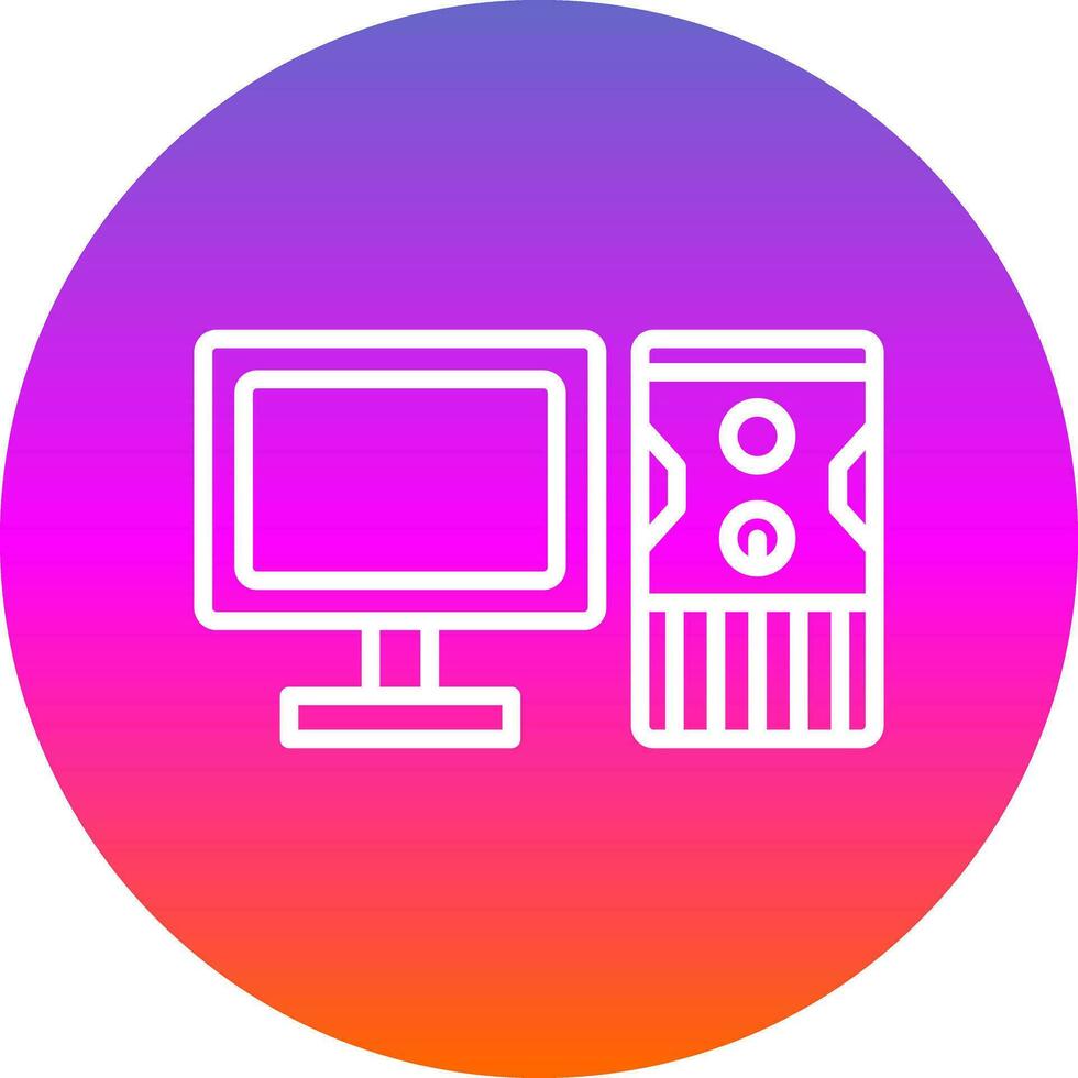 computer vector icoon ontwerp