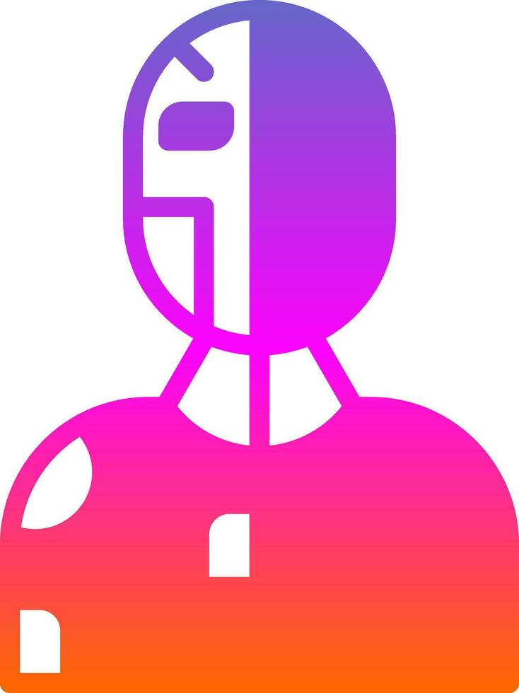 humanoid vector icoon ontwerp