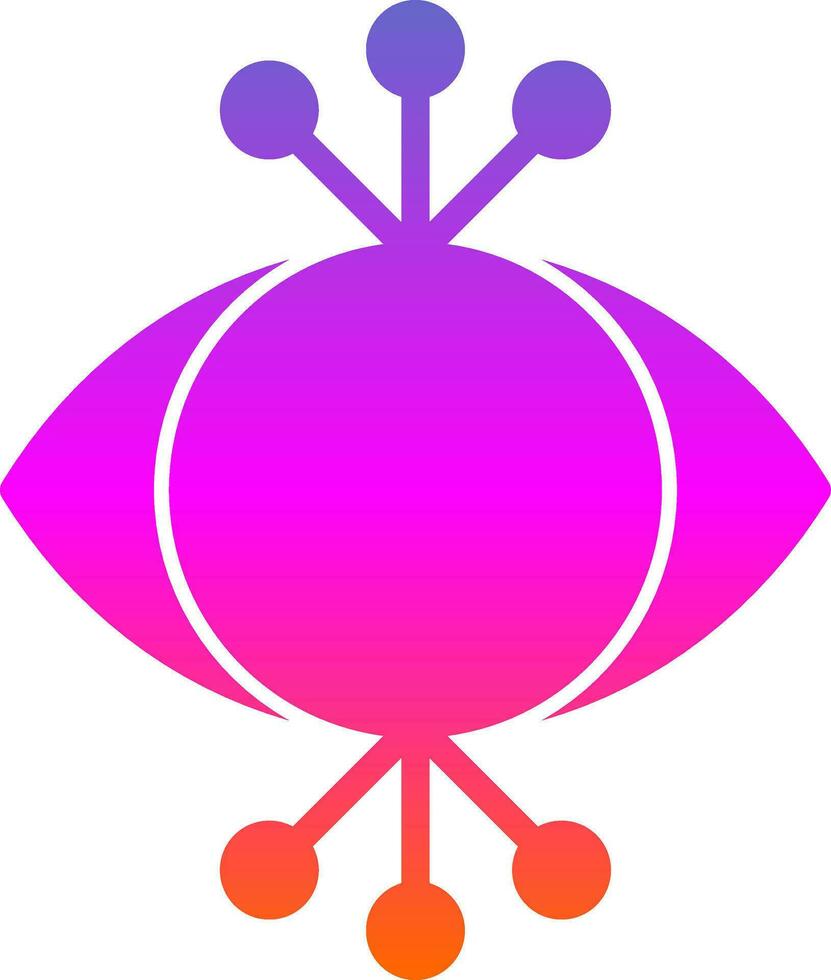 cyber oog vector icoon ontwerp