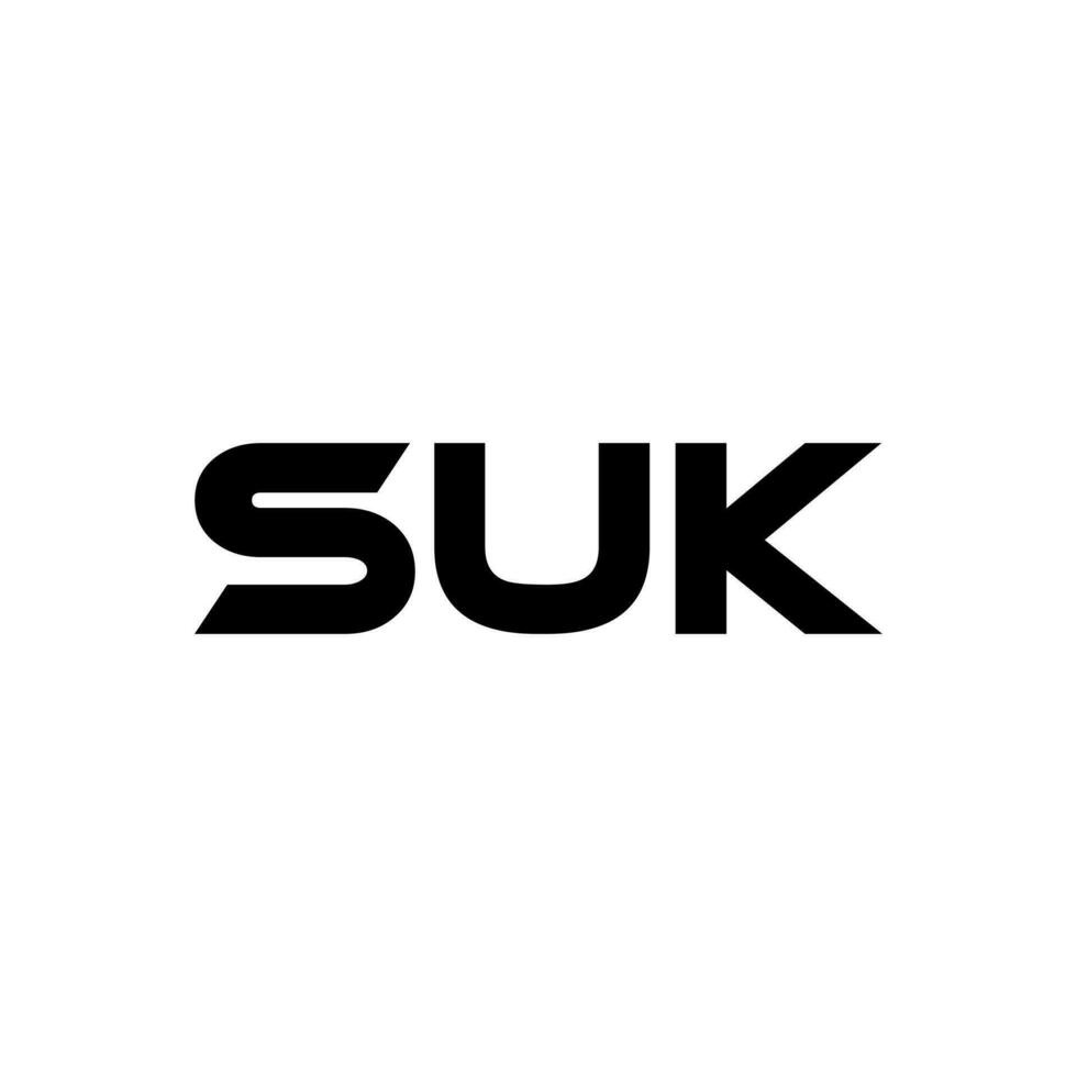 suk brief logo ontwerp, inspiratie voor een uniek identiteit. modern elegantie en creatief ontwerp. watermerk uw succes met de opvallend deze logo. vector