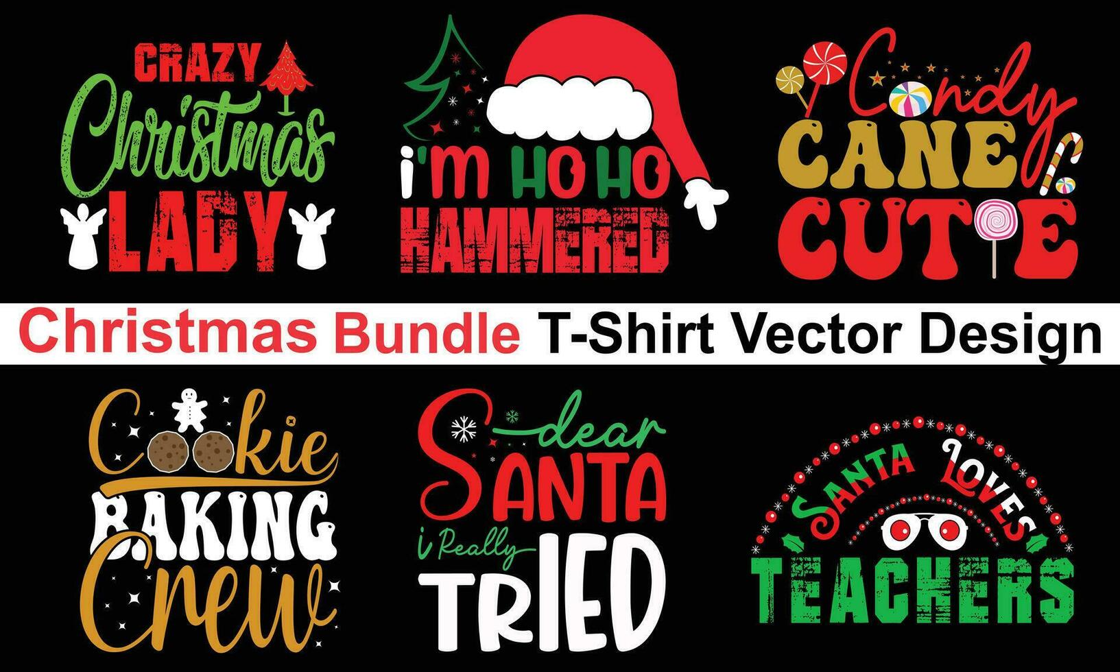 grappig Kerstmis eps bundel Kerstmis bundel grappig Kerstmis overhemd Kerstmis overhemd eps bundel vector ontwerp