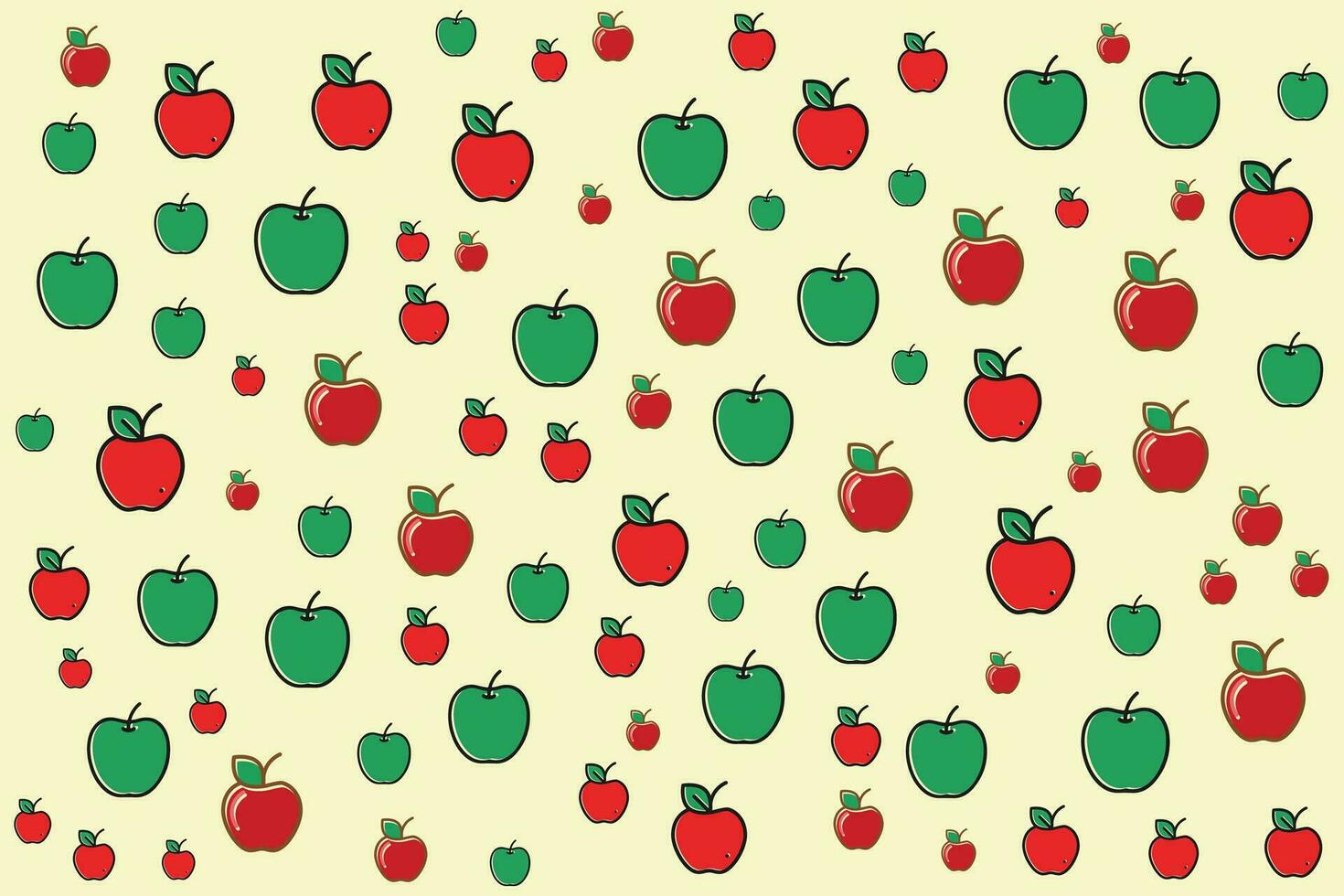 patroon met fruit vector