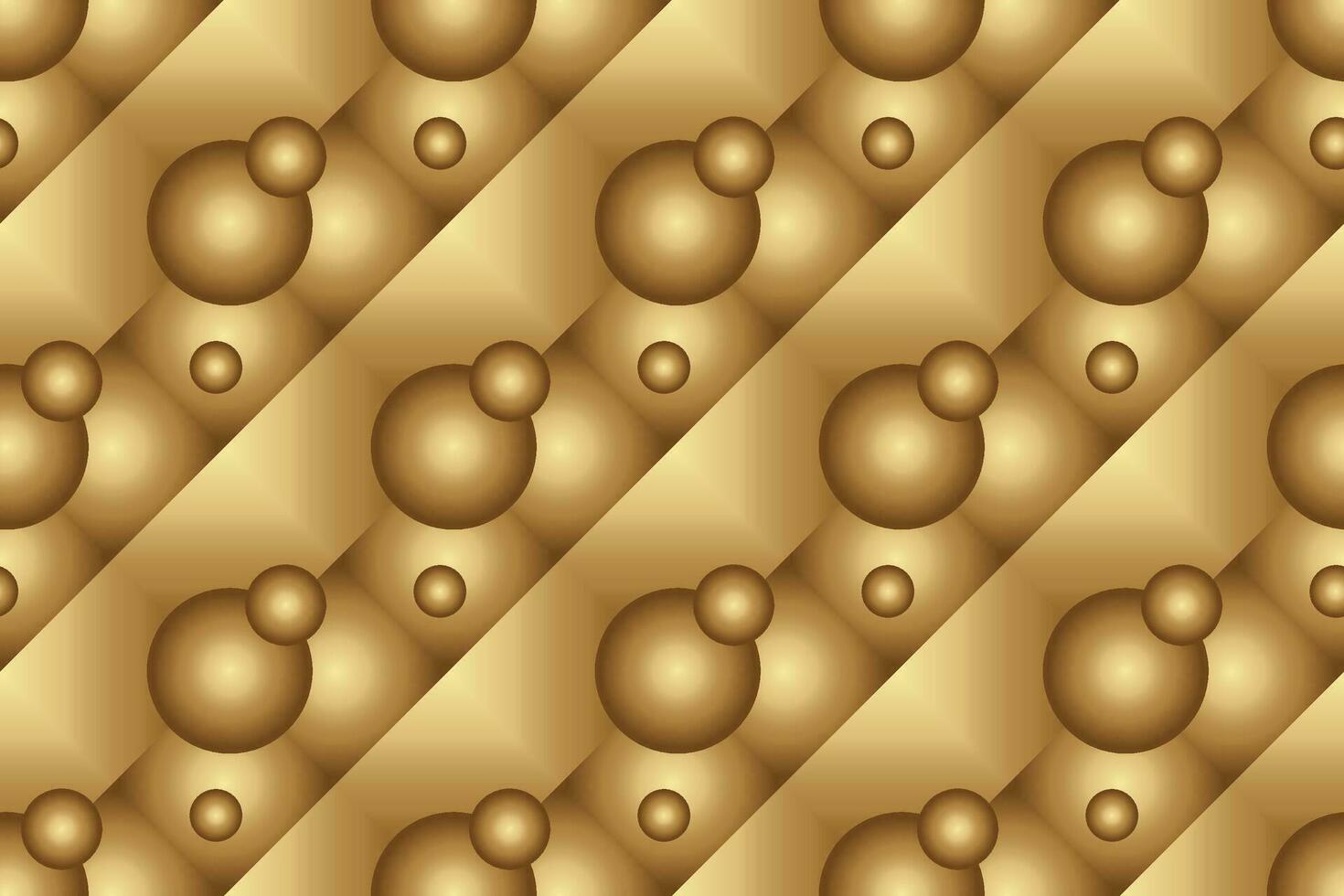 abstract naadloos patroon met goud kleur vector