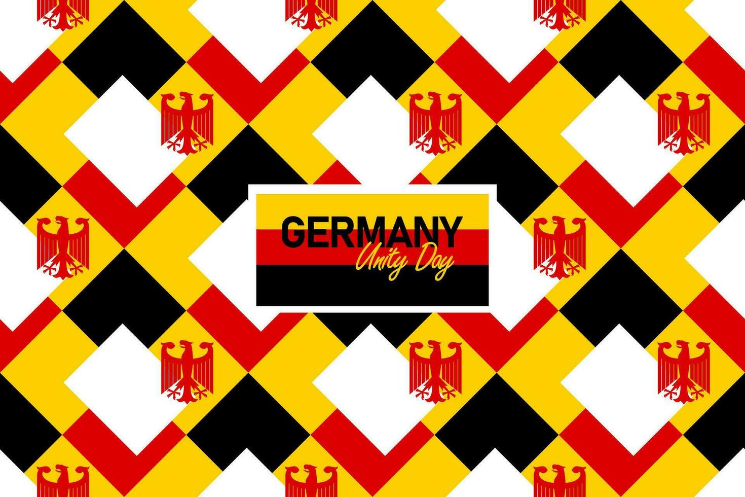 Duitse onafhankelijkheid dag Duitse eenheid dag Duitse republiek dag label der duits éénheid. deutschland taal banier ontwerp Duitse onafhankelijkheid dag Duitsland eenheid dagen vector