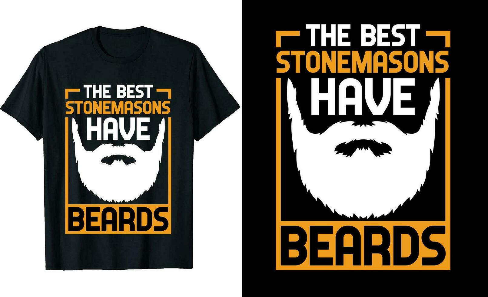 het beste steenhouwers hebben baarden grappig steenhouwers lang mouw t-shirt of steenhouwers t overhemd ontwerp of baarden t-shirt ontwerp vector