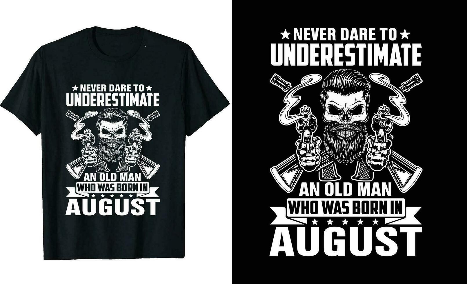 nooit onderschatten een oud Mens wie was geboren in of verjaardag t-shirt ontwerp of viking themed 12 maanden t-shirt ontwerp of veteraan t-shirt ontwerp, poster ontwerp, t overhemd templete of klassiek t-shirt vector