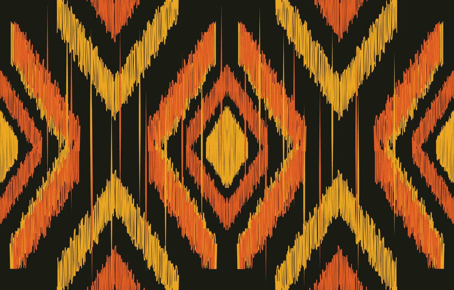 etnisch abstract ikat kunst. aztec ornament afdrukken. meetkundig etnisch patroon naadloos kleur oosters. ontwerp voor achtergrond ,gordijn, tapijt, behang, kleding, inpakken, batik, vector illustratie.