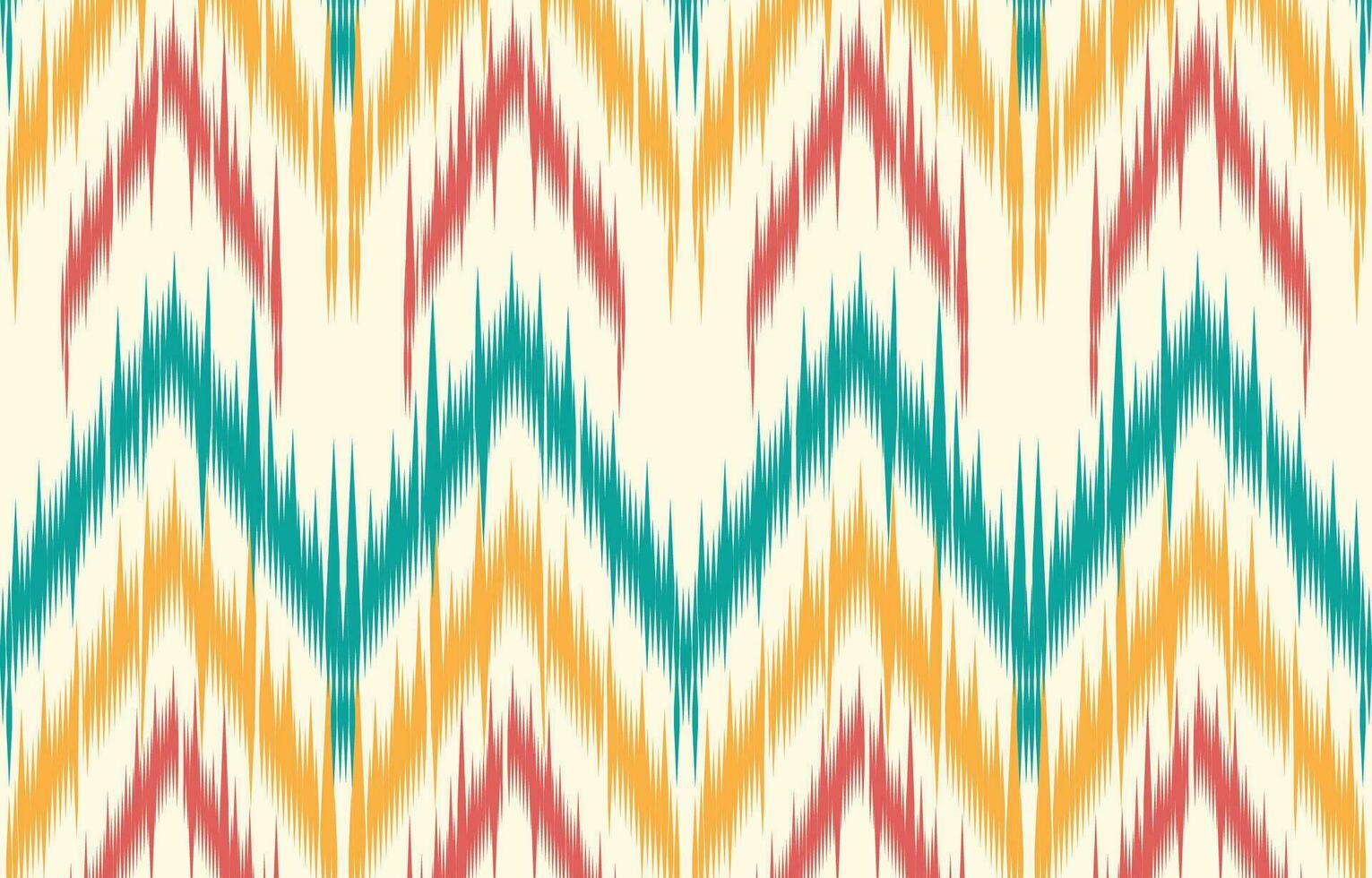 etnisch abstract ikat kunst. aztec ornament afdrukken. meetkundig etnisch patroon naadloos kleur oosters. ontwerp voor achtergrond ,gordijn, tapijt, behang, kleding, inpakken, batik, vector illustratie.