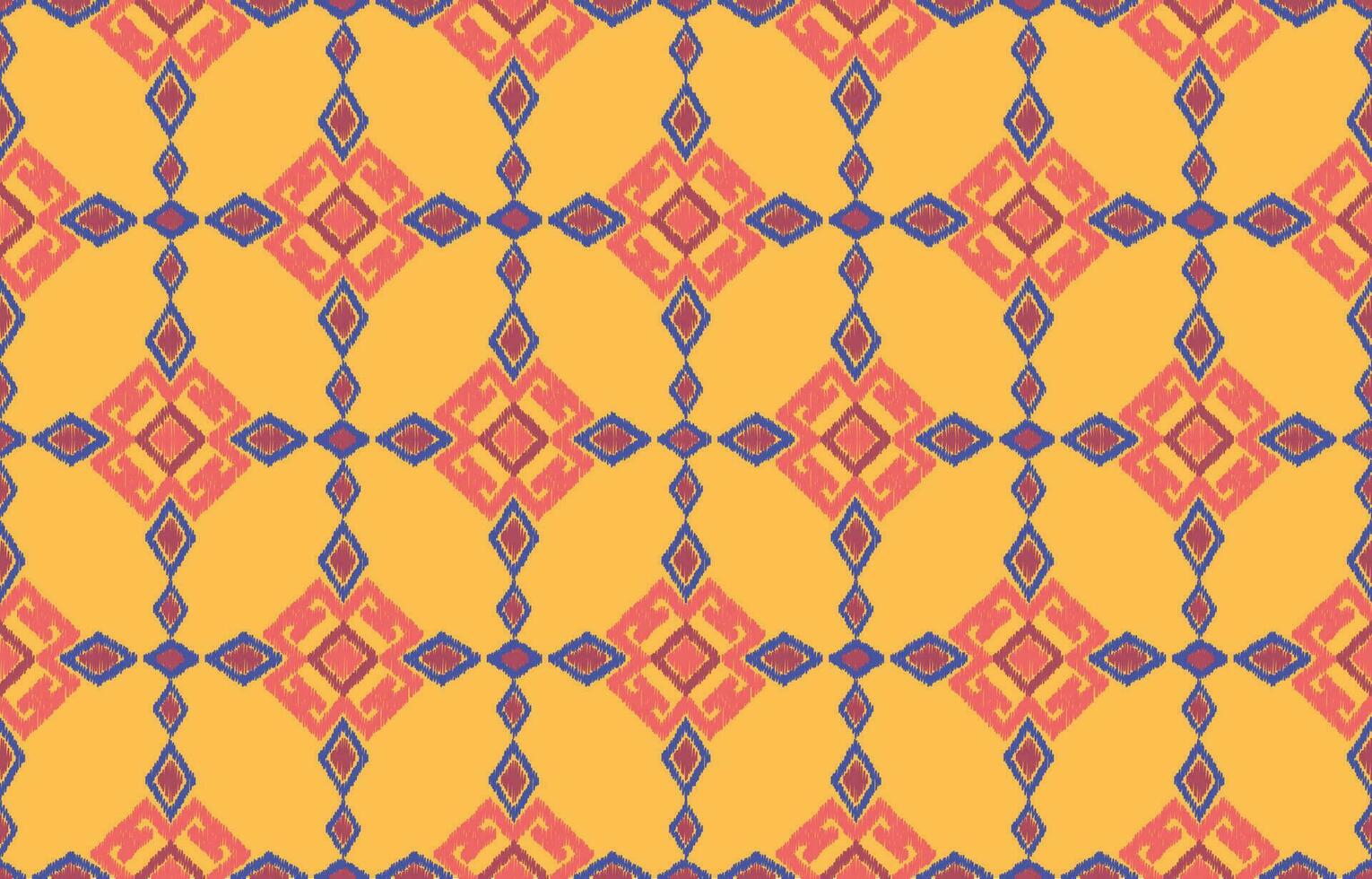 etnisch abstract ikat kunst. aztec ornament afdrukken. meetkundig etnisch patroon naadloos kleur oosters. ontwerp voor achtergrond ,gordijn, tapijt, behang, kleding, inpakken, batik, vector illustratie.