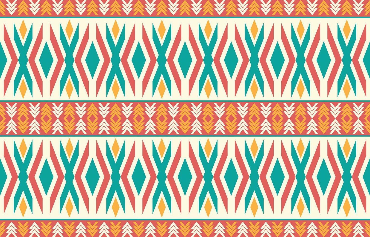 etnisch abstract ikat kunst. aztec ornament afdrukken. meetkundig etnisch patroon naadloos kleur oosters. ontwerp voor achtergrond ,gordijn, tapijt, behang, kleding, inpakken, batik, vector illustratie.