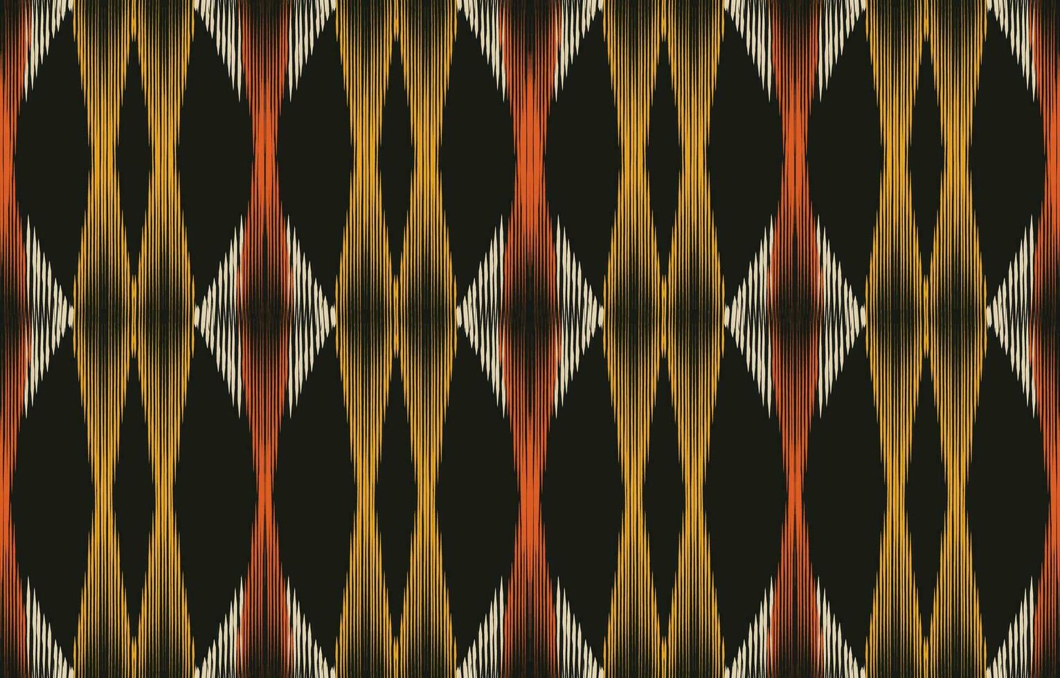 etnisch abstract ikat kunst. aztec ornament afdrukken. meetkundig etnisch patroon naadloos kleur oosters. ontwerp voor achtergrond ,gordijn, tapijt, behang, kleding, inpakken, batik, vector illustratie.