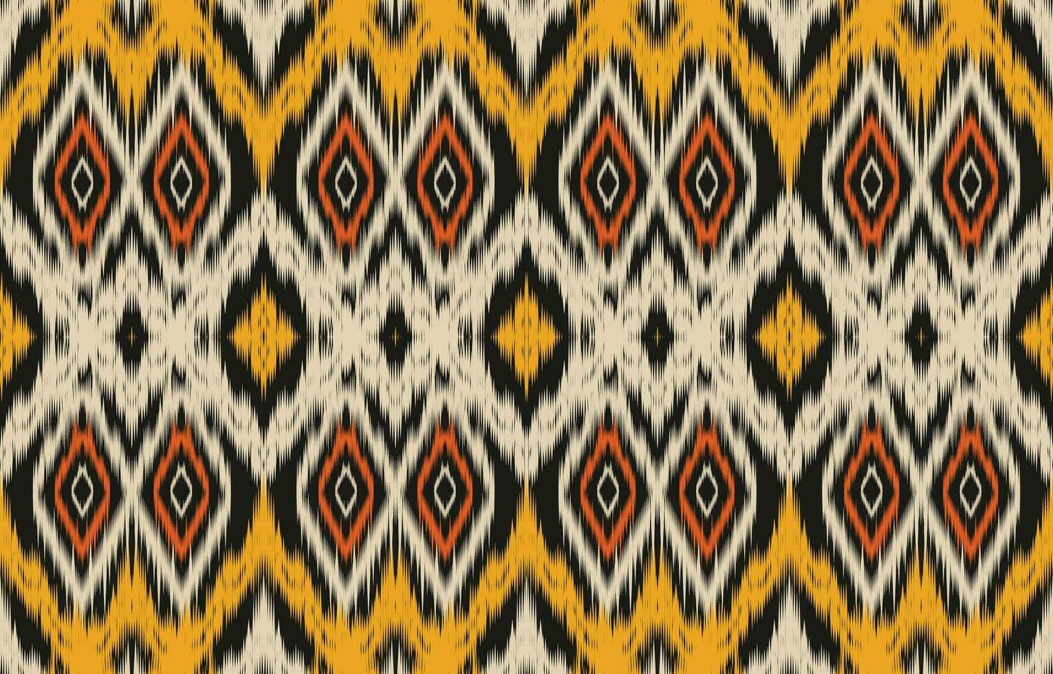 etnisch abstract ikat kunst. aztec ornament afdrukken. meetkundig etnisch patroon naadloos kleur oosters. ontwerp voor achtergrond ,gordijn, tapijt, behang, kleding, inpakken, batik, vector illustratie.