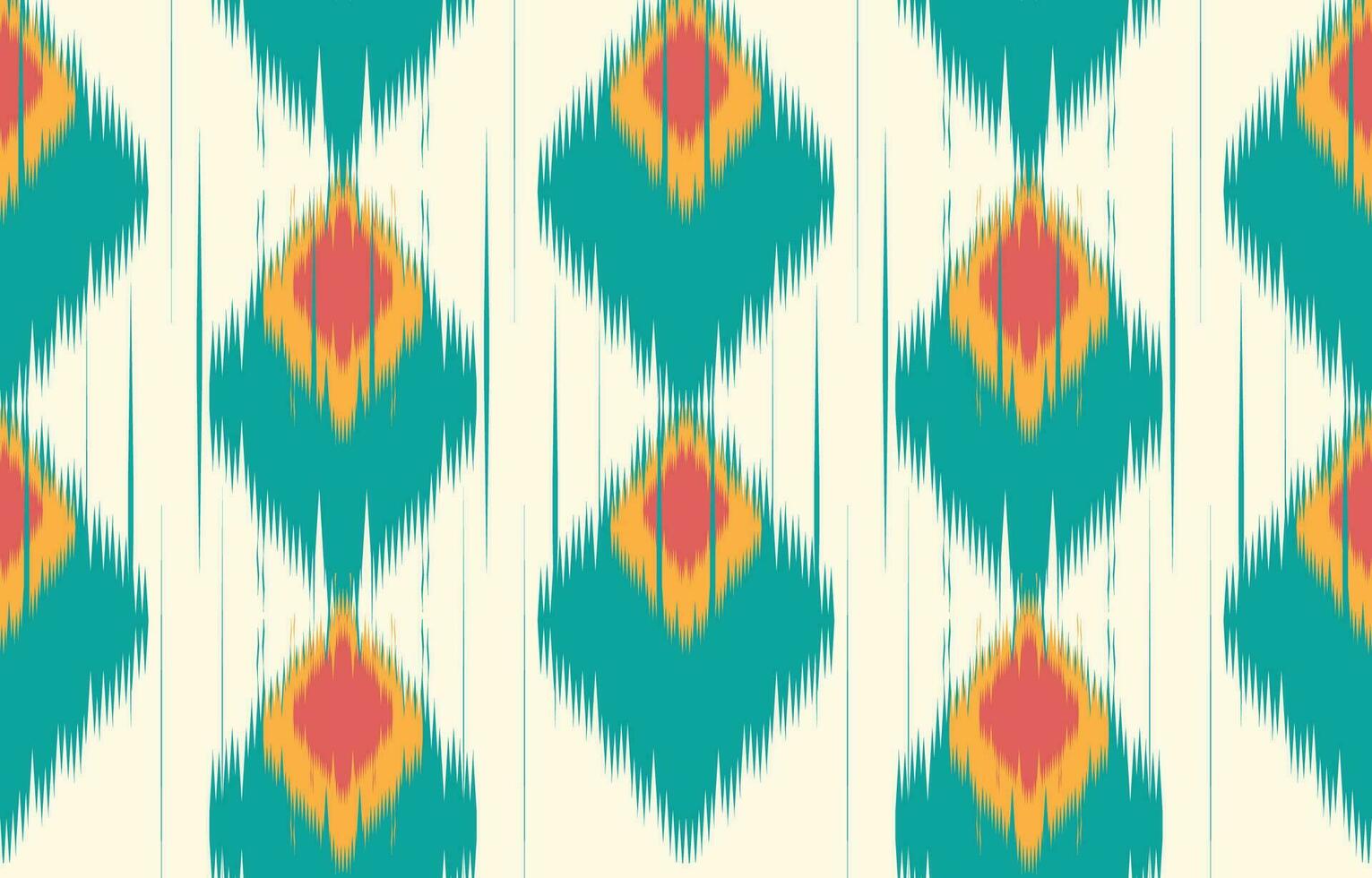 etnisch abstract ikat kunst. aztec ornament afdrukken. meetkundig etnisch patroon naadloos kleur oosters. ontwerp voor achtergrond ,gordijn, tapijt, behang, kleding, inpakken, batik, vector illustratie.