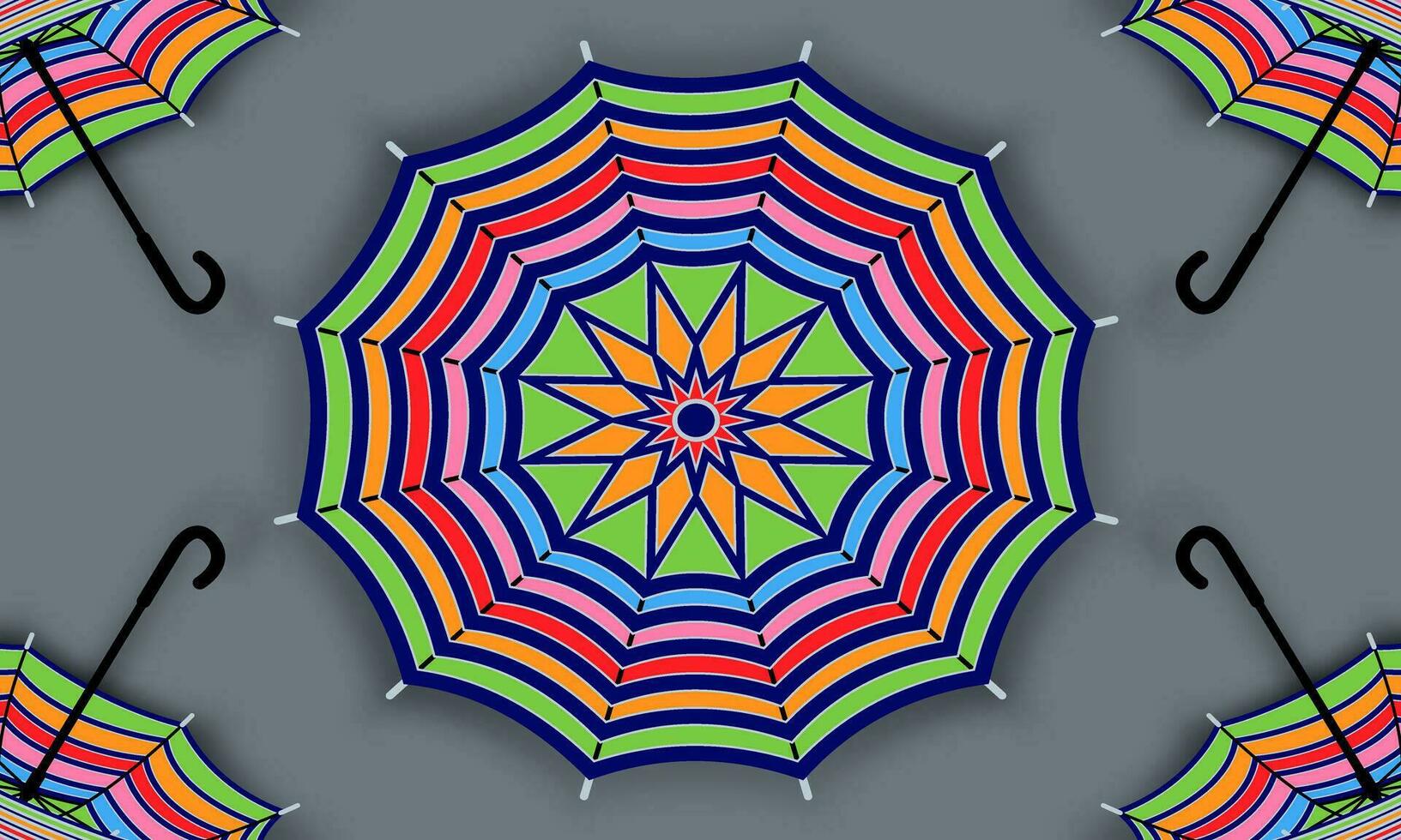 vector illustratie van paraplu achtergrond