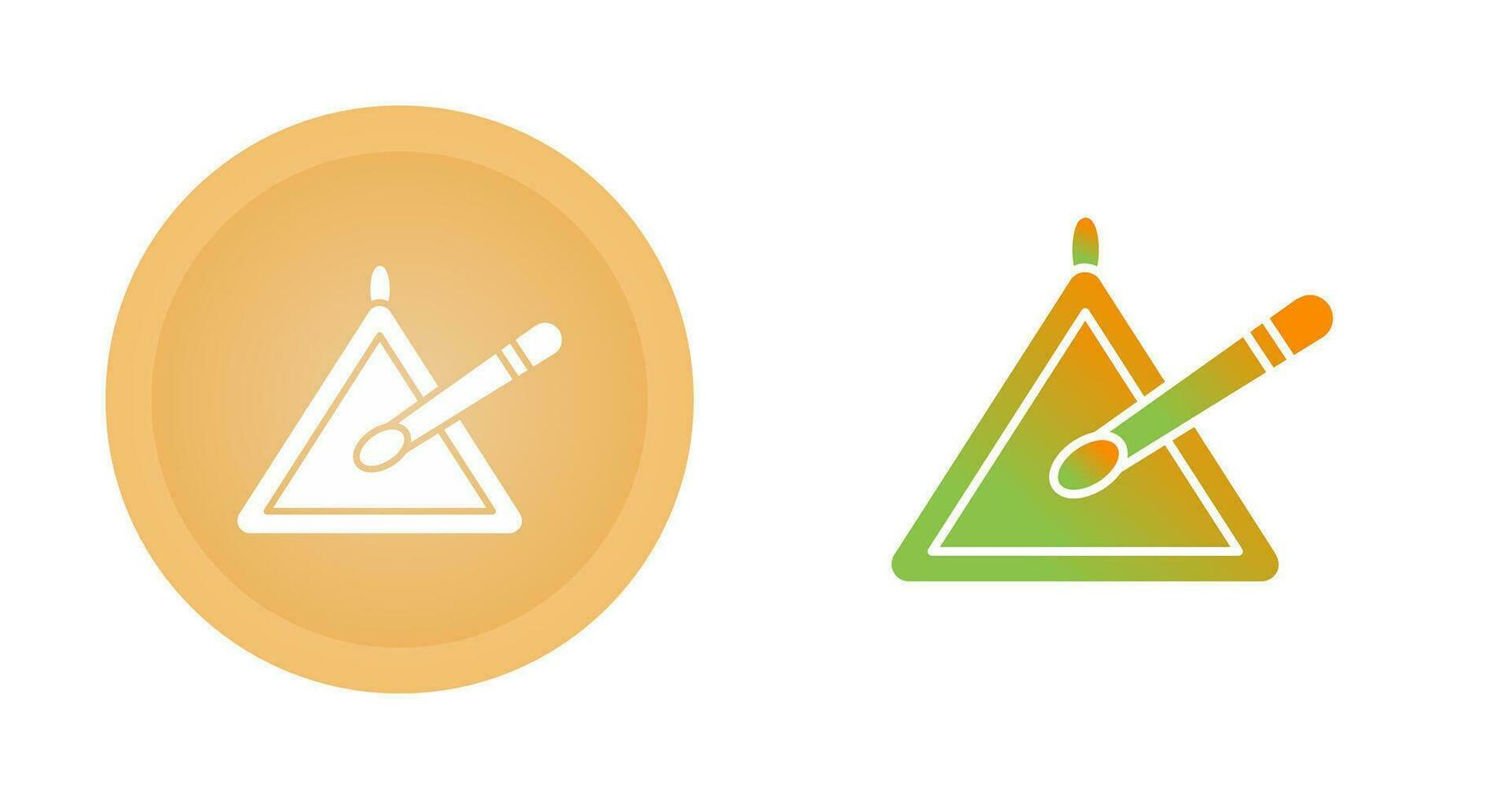 driehoek vector pictogram