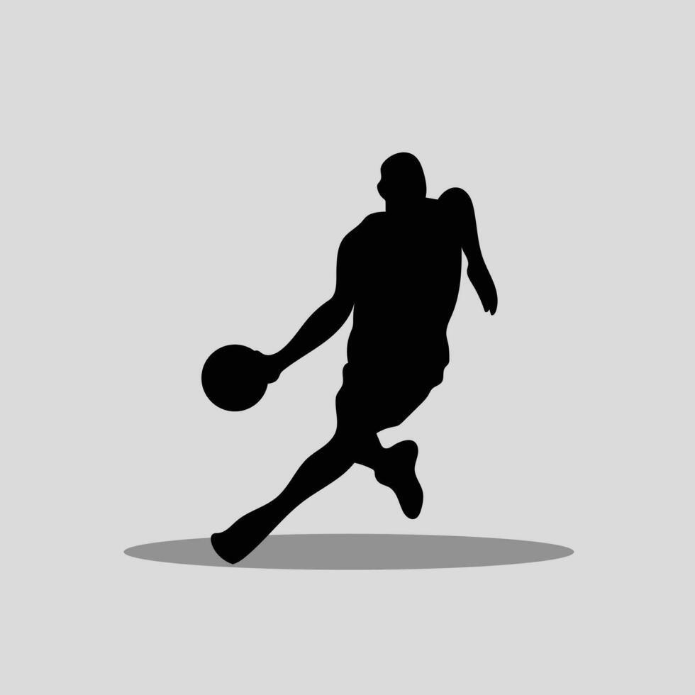 basketbal speler vector