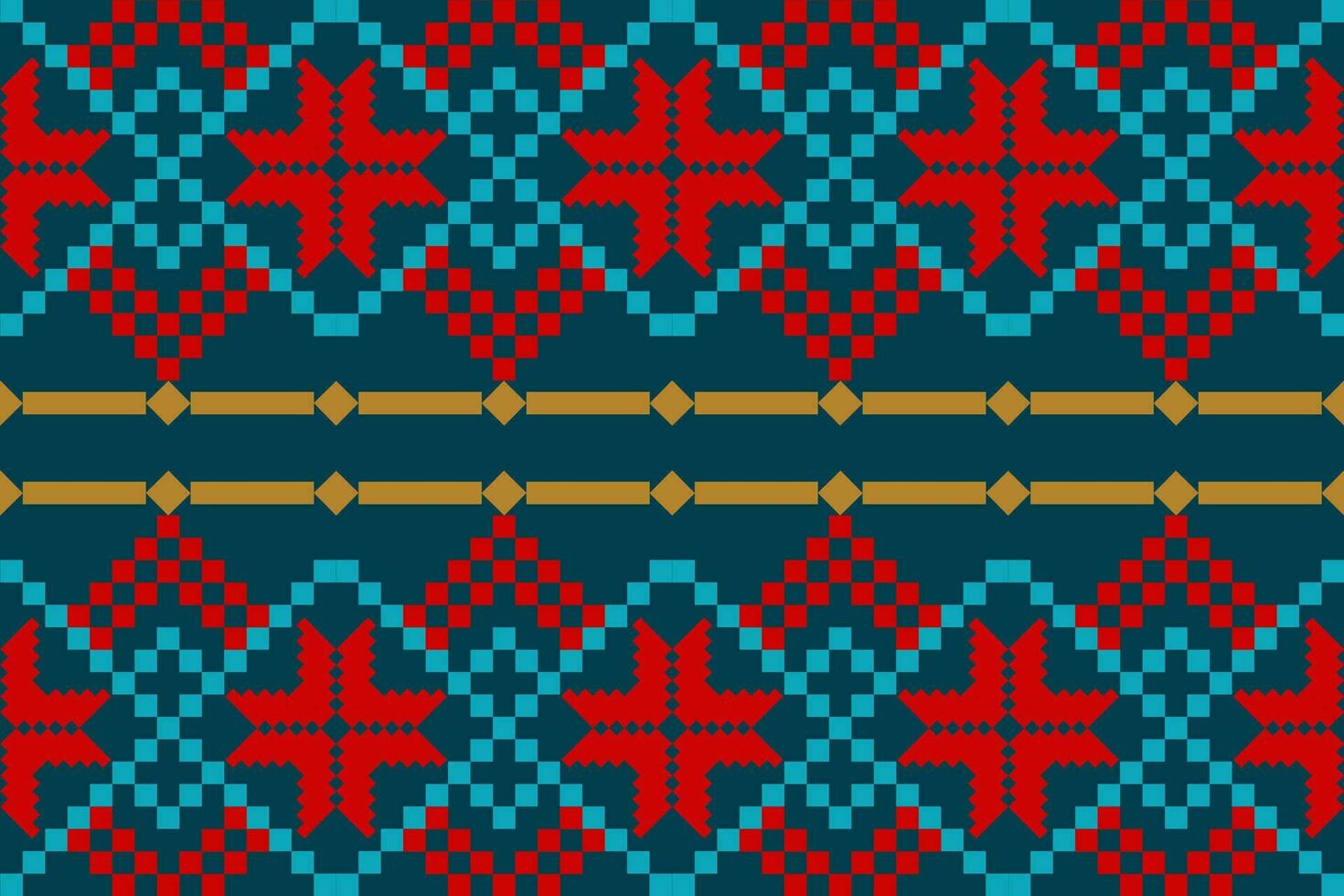 creatief vector naadloos decoratief etnisch stijl patroon.achtergrond met aztec tribal ornament.lente zomer herfst decor.ikat meetkundig volk sieraad.tribal etnisch vector structuur