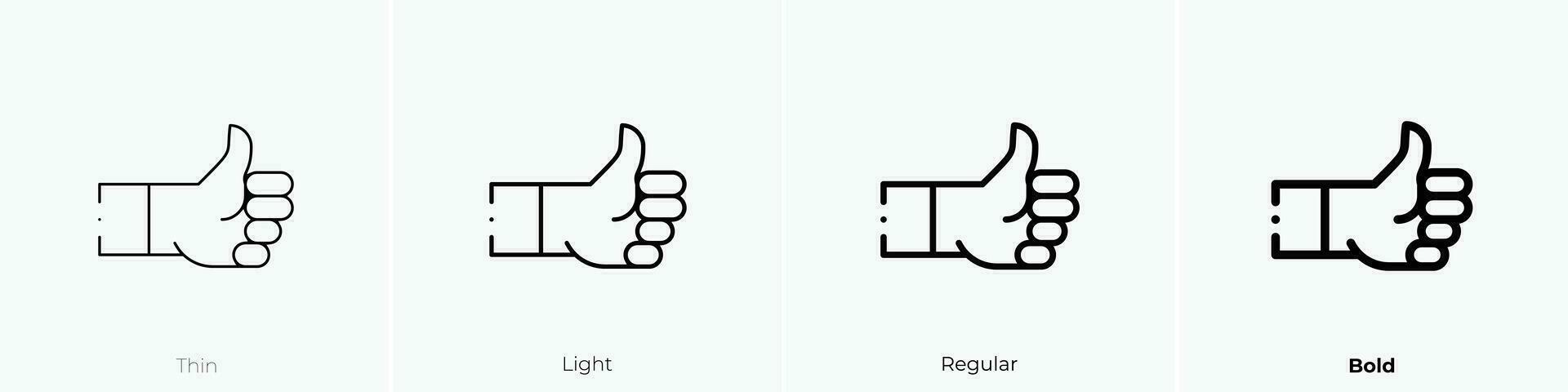 succes icoon. dun, licht, regelmatig en stoutmoedig stijl ontwerp geïsoleerd Aan wit achtergrond vector