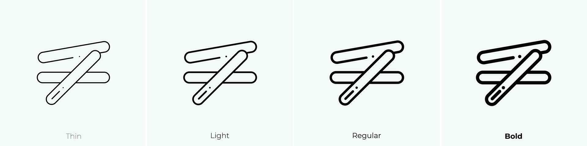 stok icoon. dun, licht, regelmatig en stoutmoedig stijl ontwerp geïsoleerd Aan wit achtergrond vector