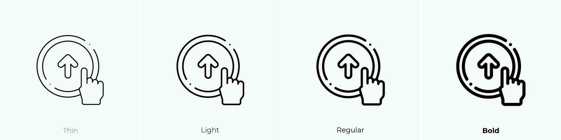 verzenden icoon. dun, licht, regelmatig en stoutmoedig stijl ontwerp geïsoleerd Aan wit achtergrond vector