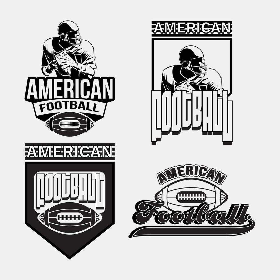 rugby Amerikaans voetbal logos insigne afdrukken. Universiteit leuze typografie ontwerp. vector illustratie voor mode tee, t-shirt en poster