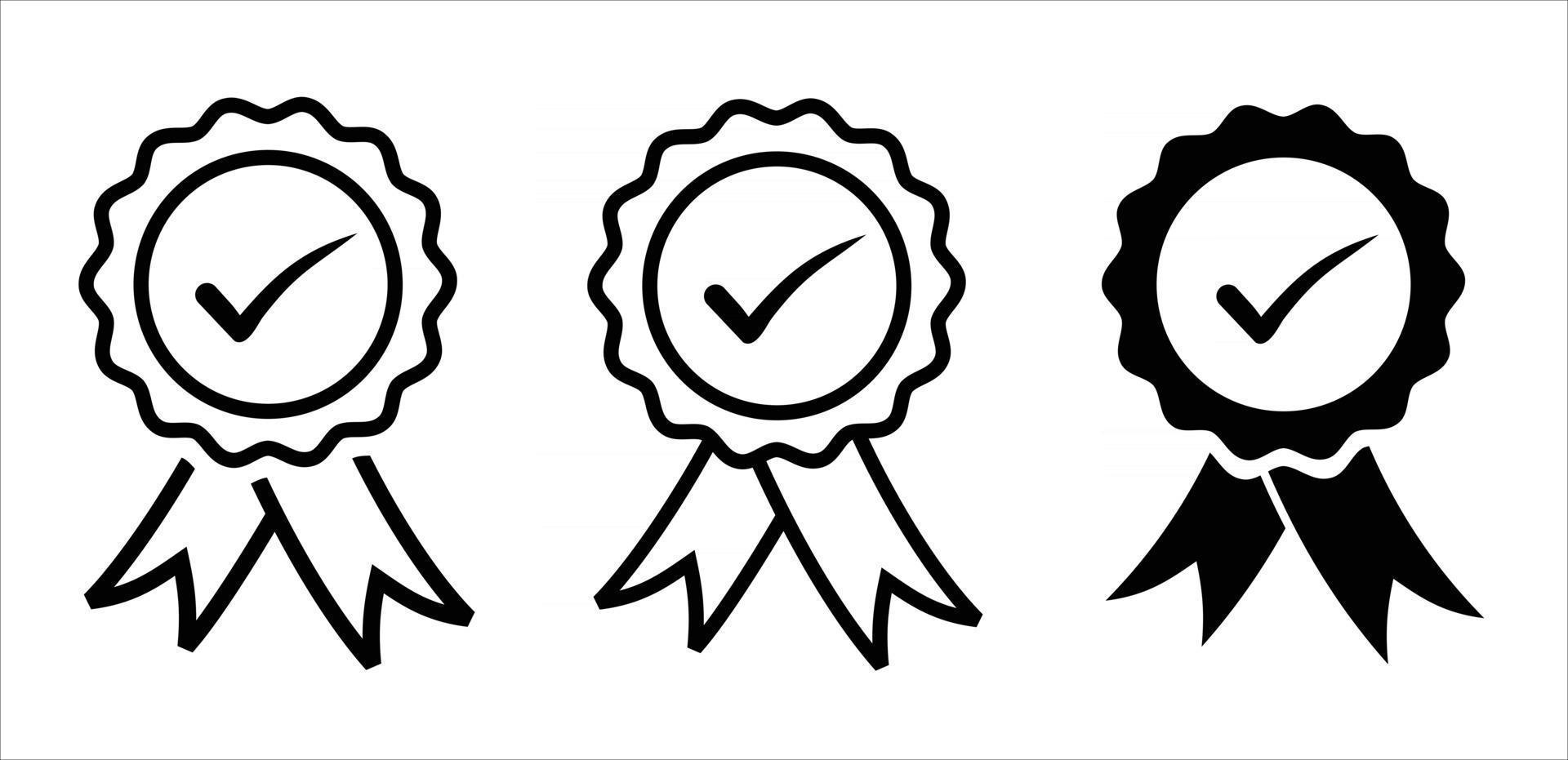 award icon set, award logo set vector