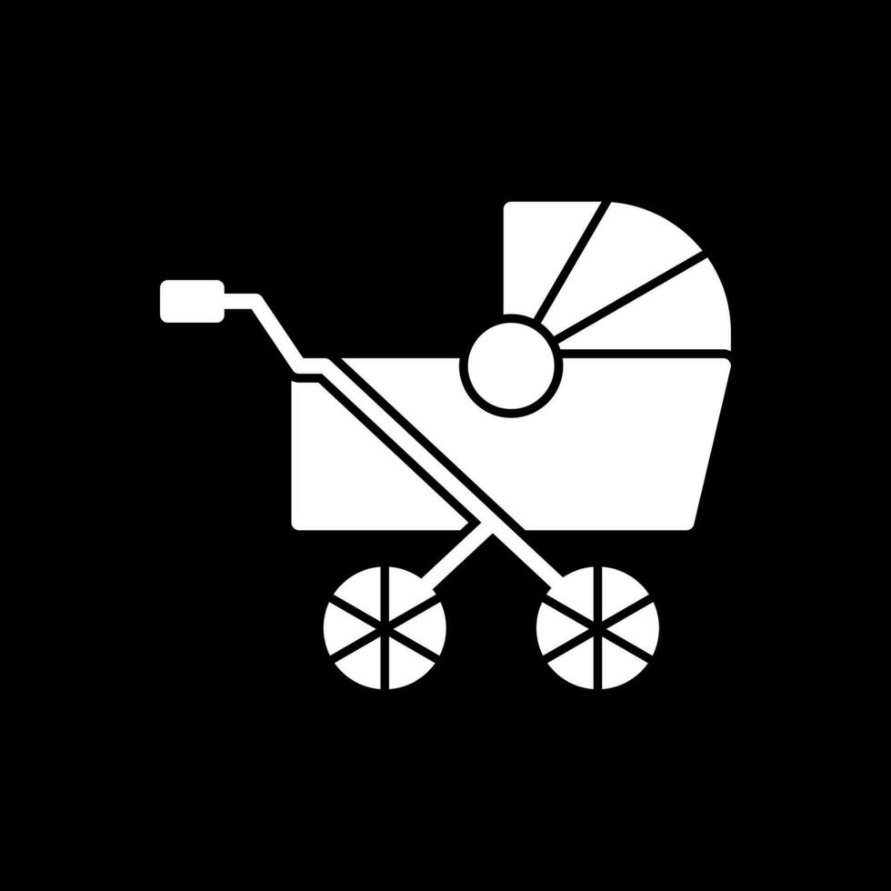 kinderwagen vector icoon ontwerp