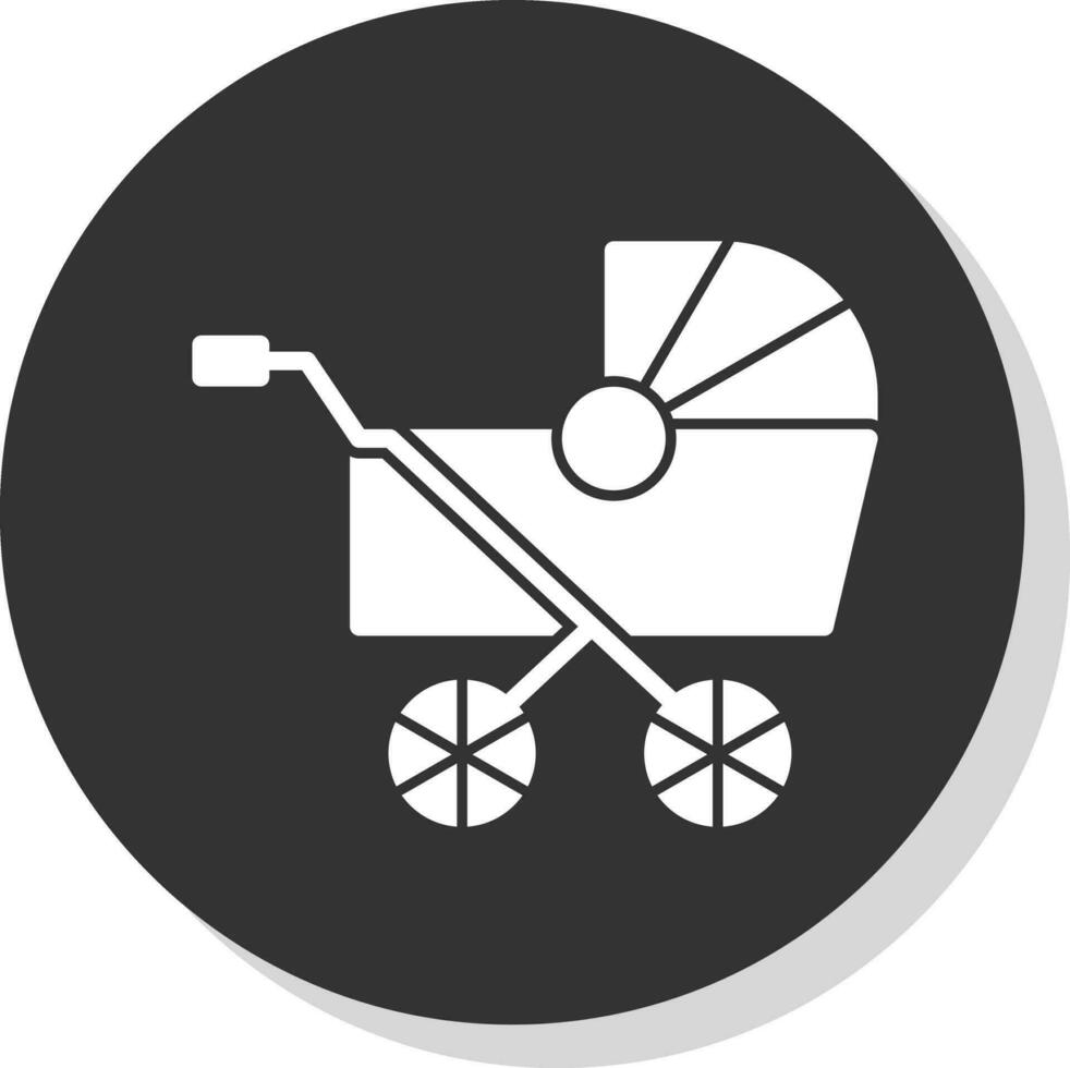 kinderwagen vector icoon ontwerp