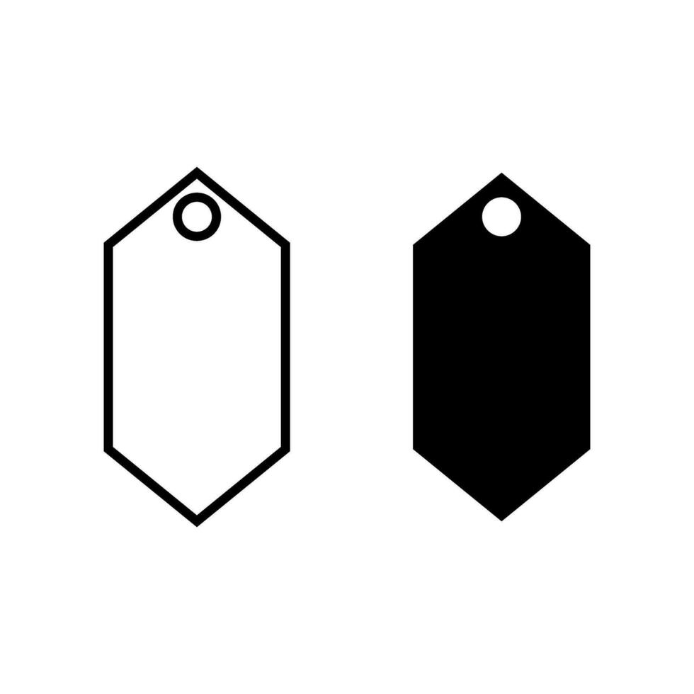 prijs vector icoon set. label illustratie teken verzameling. verkoop symbool of logo.