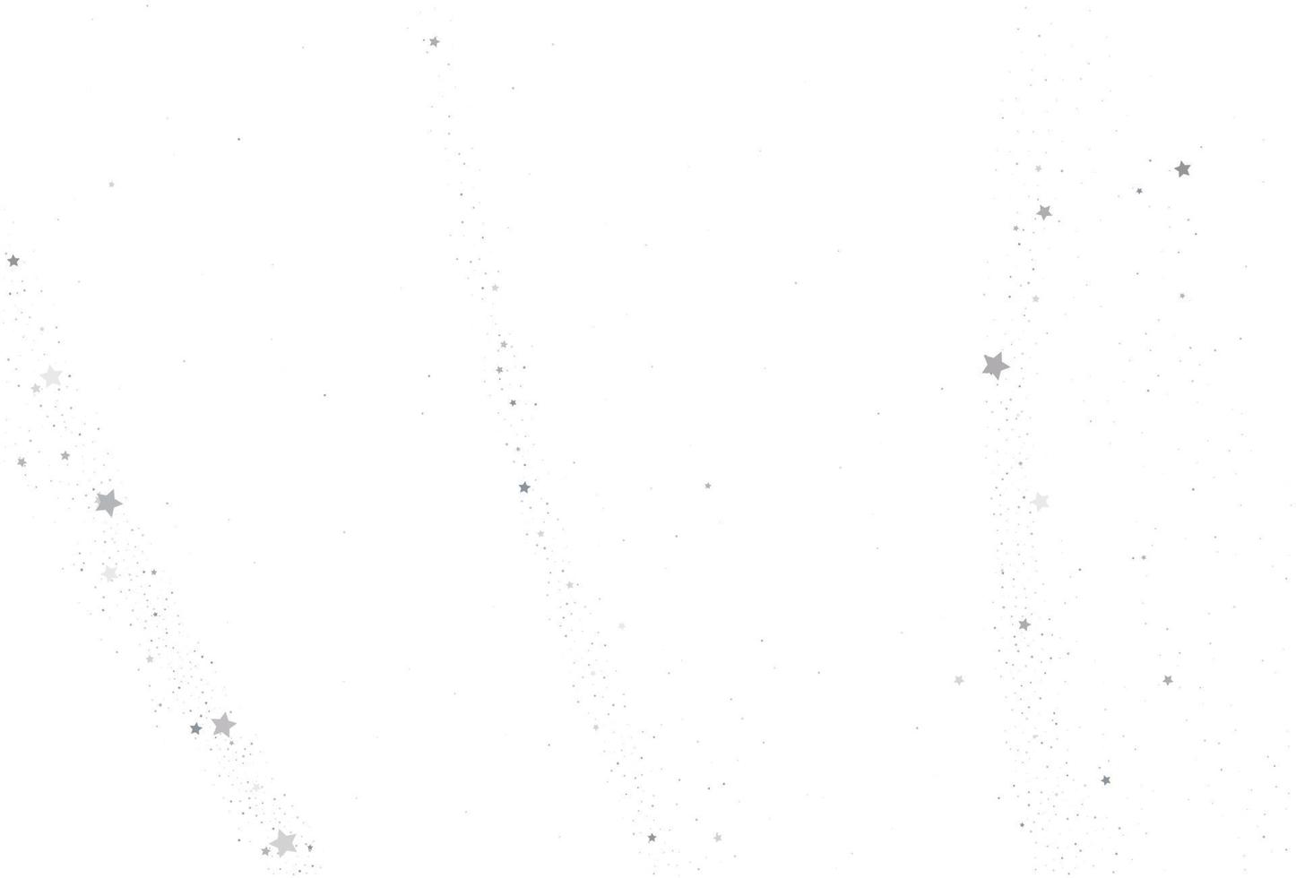 licht zilver glitter confetti achtergrond vector