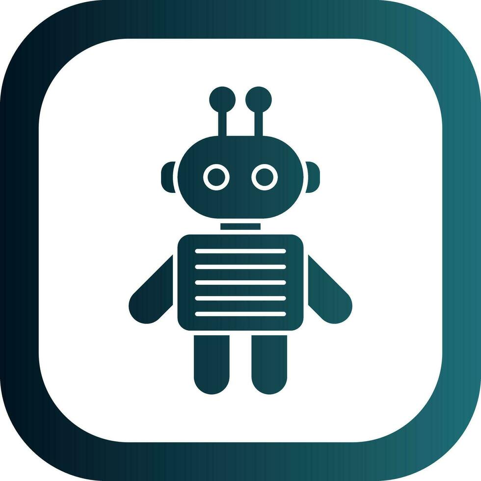 robot vector icoon ontwerp