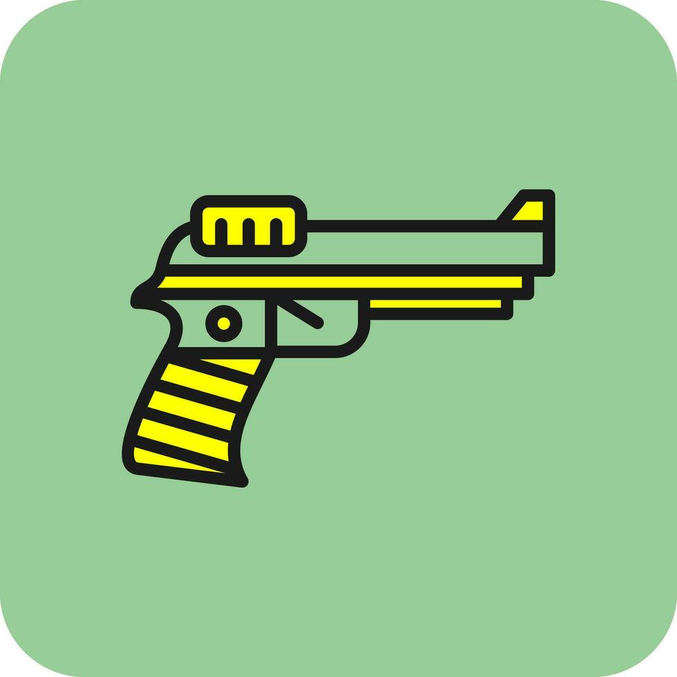 pistool vector icoon ontwerp