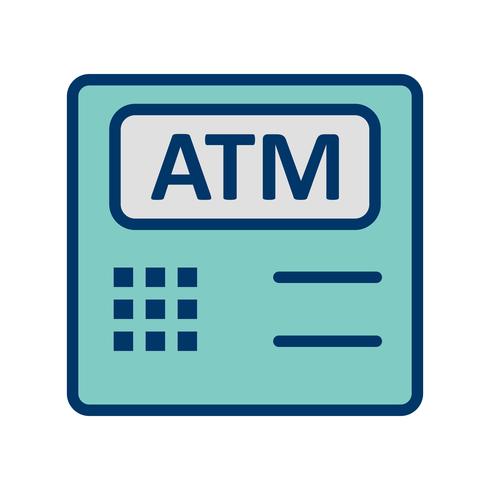 ATM-machine Vector Icon