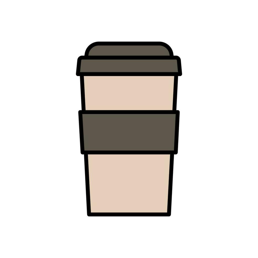 illustrator koffie kop vector ontwerp vlak