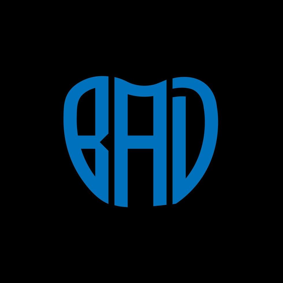 slecht brief logo creatief ontwerp. slecht uniek ontwerp. vector