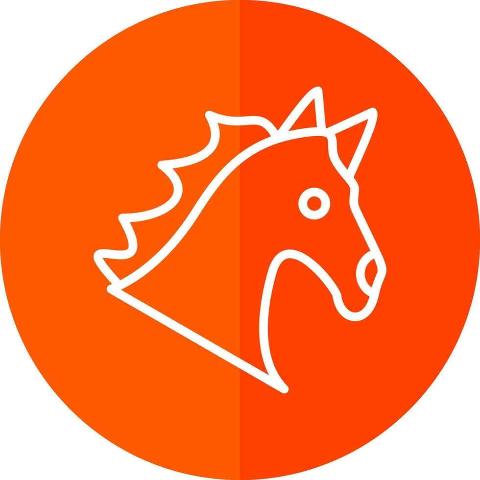 paard vector icoon ontwerp