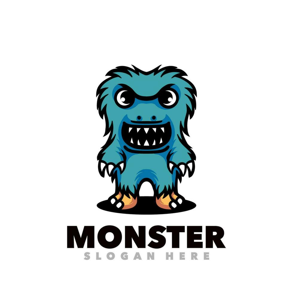 monster tekenfilm ontwerp vector