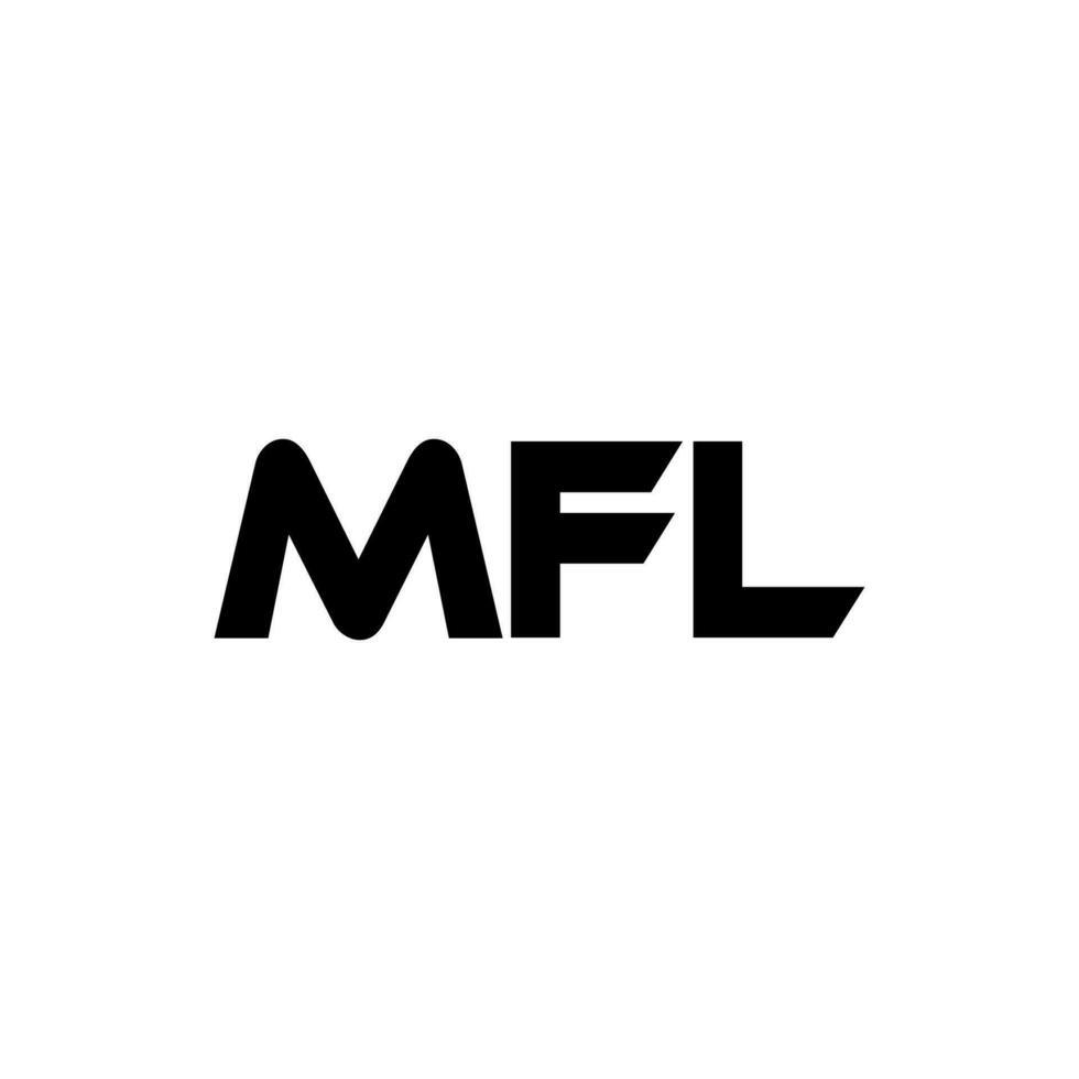 mfl brief logo ontwerp, inspiratie voor een uniek identiteit. modern elegantie en creatief ontwerp. watermerk uw succes met de opvallend deze logo. vector