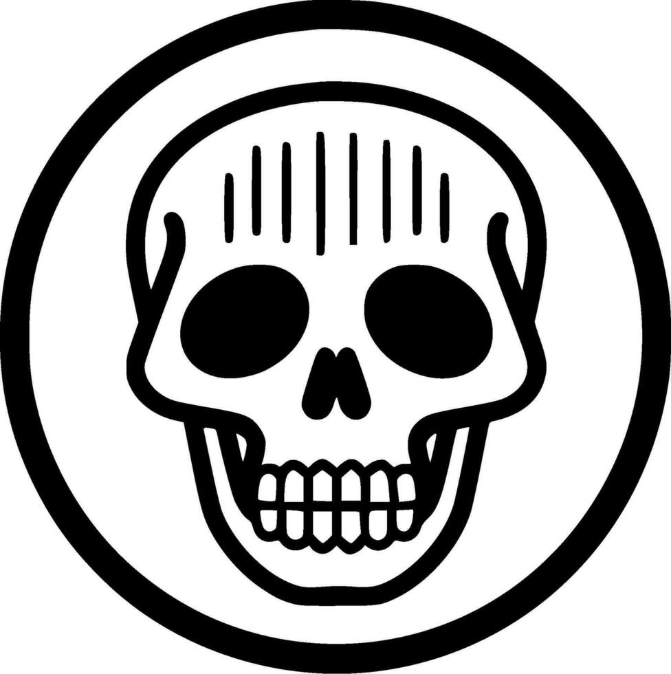 skelet - hoog kwaliteit vector logo - vector illustratie ideaal voor t-shirt grafisch