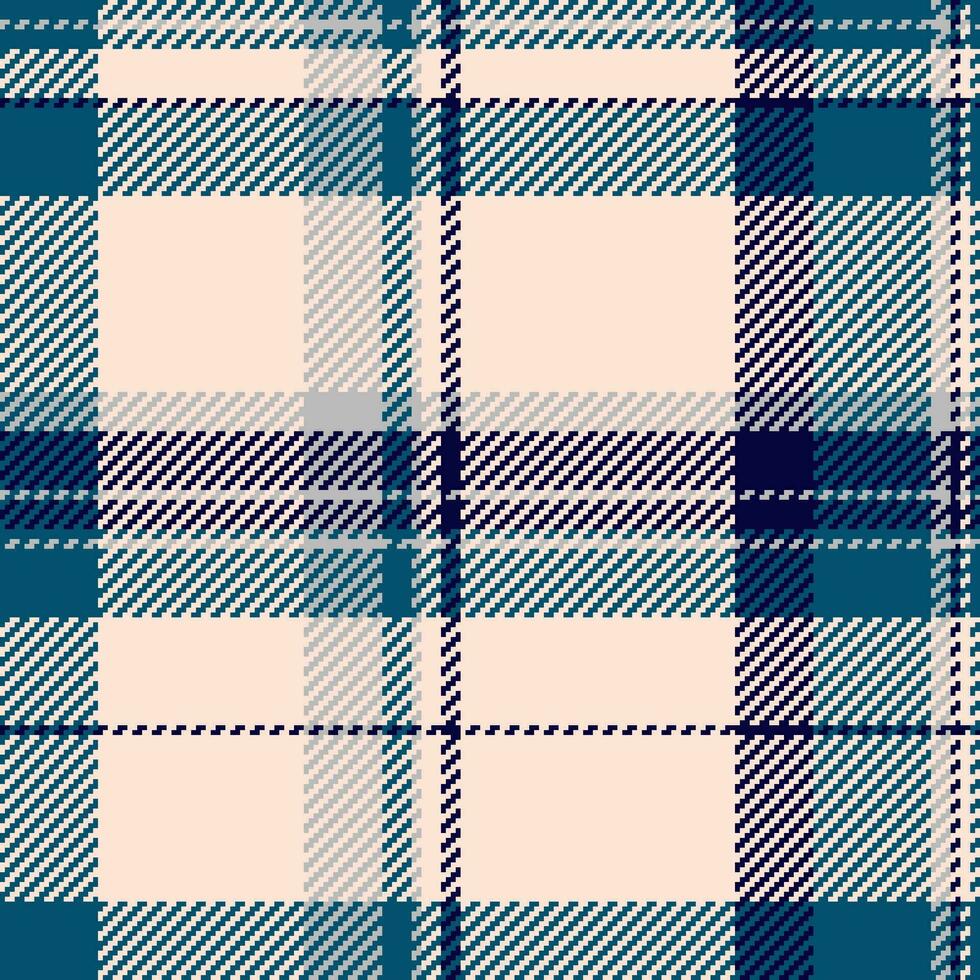 plaid patroon Schotse ruit van achtergrond kleding stof textiel met een vector structuur controleren naadloos.
