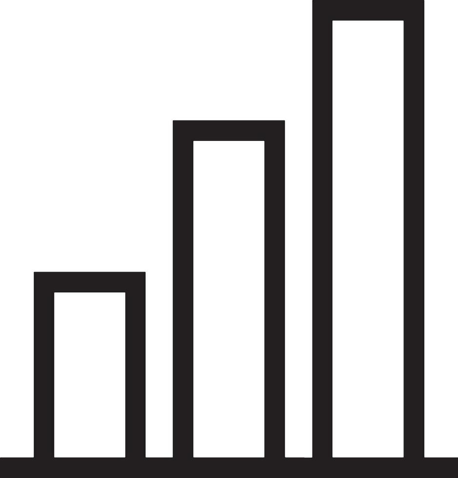 groei bedrijf icoon symbool vector afbeelding. illustratie van de vooruitgang schets infographic strategie ontwikkeling ontwerp beeld