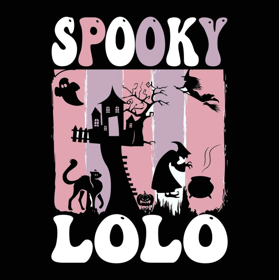 halloween t-shirt ontwerp ,spookachtig t-shirt ontwerp vector