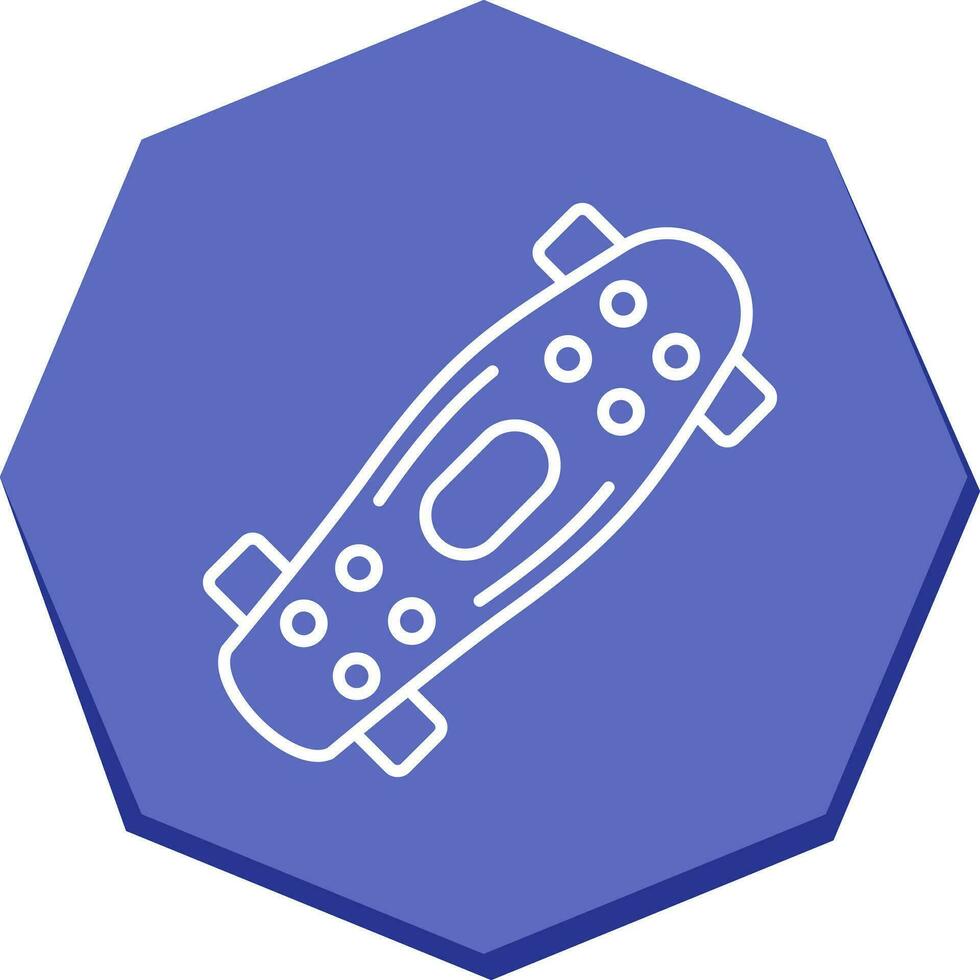 skateboard vector pictogram