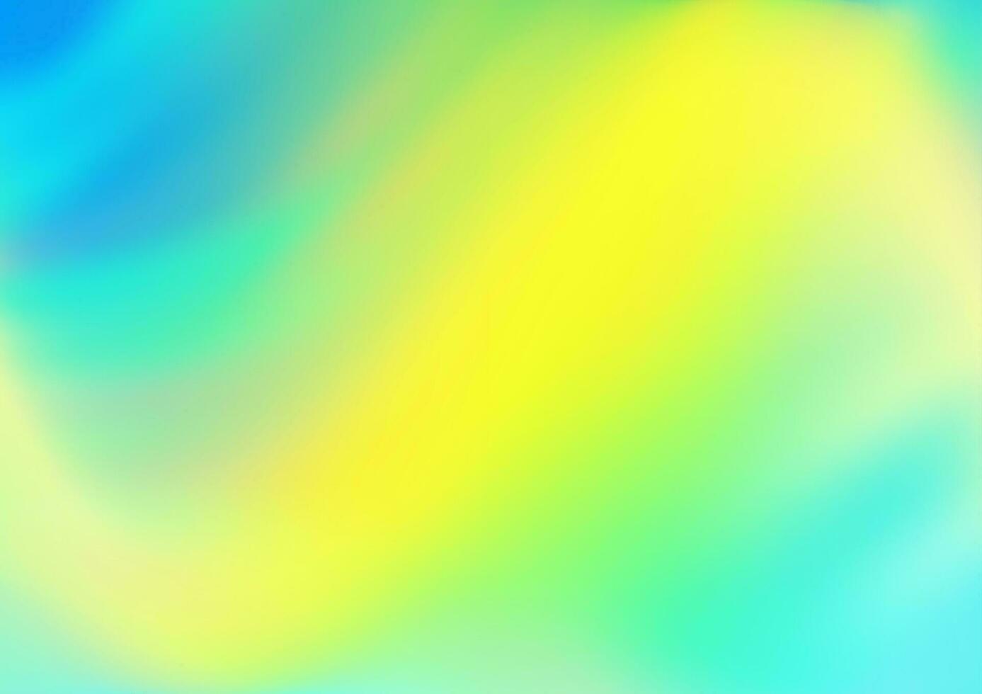 lichtblauw, geel vector abstract wazig sjabloon.