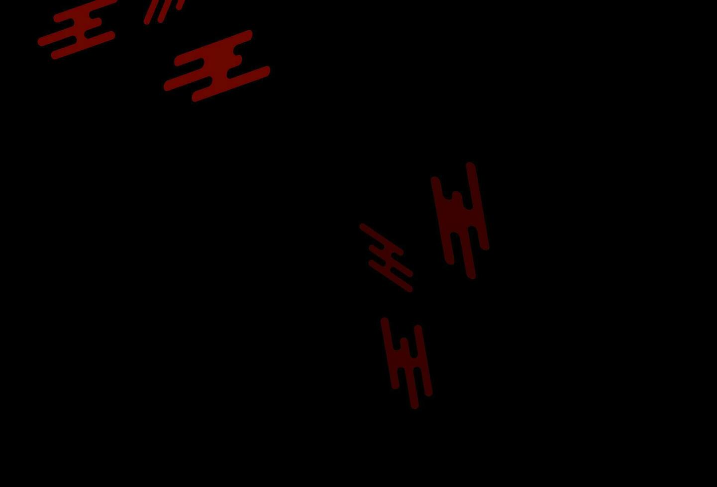 donkerrode vectorachtergrond met rechte lijnen. vector