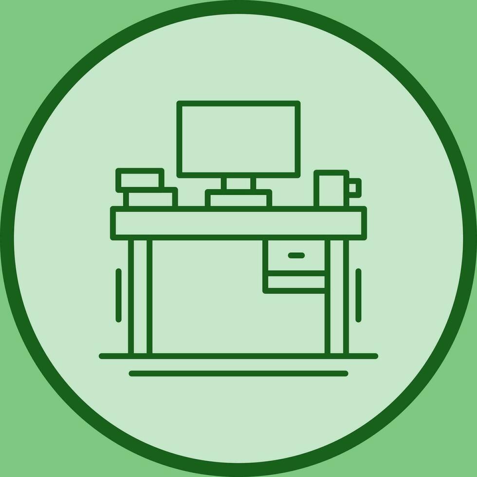 bureau vector pictogram