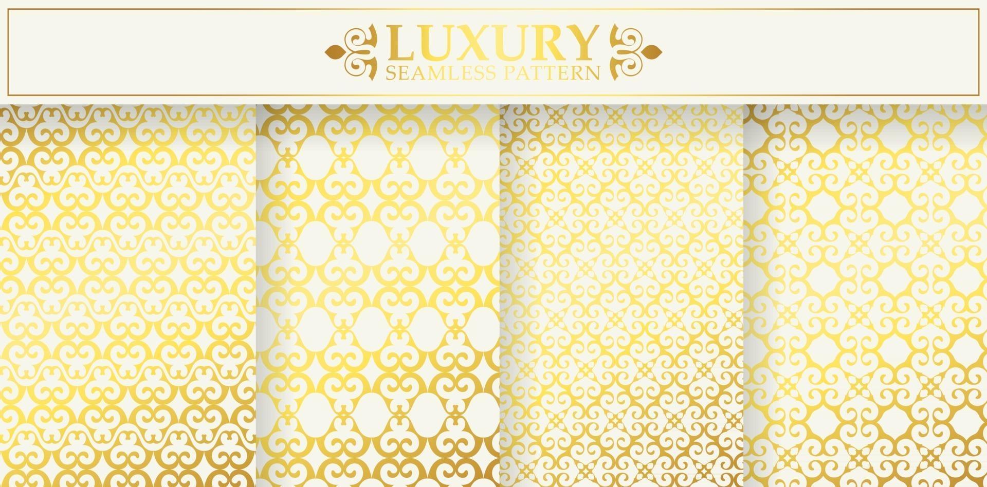 luxe ornament patroon ontwerp achtergrond vector